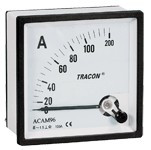 ACAM96-5 Analóg váltakozó áramú ampermérő közvetlen méréshez 96×96mm, 5A AC
