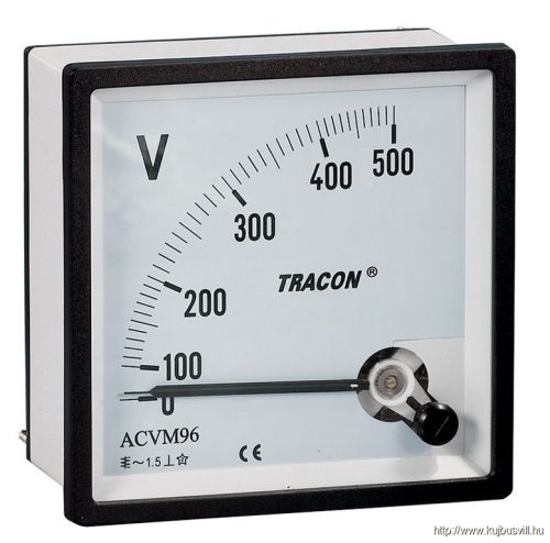 ACVM48-120 Analóg váltakozó áramú voltmérő 48×48mm, 120V AC