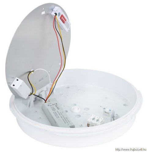 TRACON ADAMS16W Falon kívüli védett LED világítótest,m.érzékelő,áll. színhő 230VAC,16W,1600lm,3000/4000/6500K,1-8m,10s-12m,IP54,EEI=E