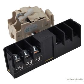TRACON AKM1AX2 Segédérintkező AKM1 méret 2NO, 2NC