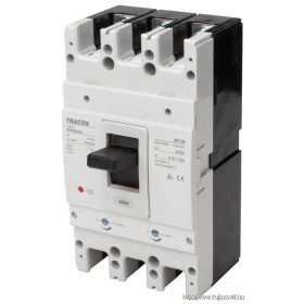   TRACON AKM4-630 Kompakt megszakító 3P,630A,Ir=(0,8-1,0)In,400/415V, 50/60Hz, Icu=50kA, Ics=35kA