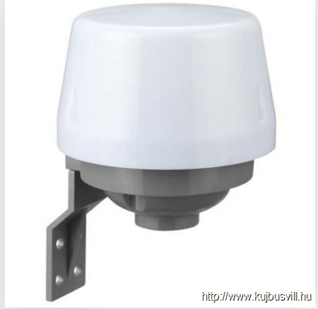 TRACON ALK-OUT Alkonyatkapcsoló 10A/230V, 50Hz, 5-50lux, IP44