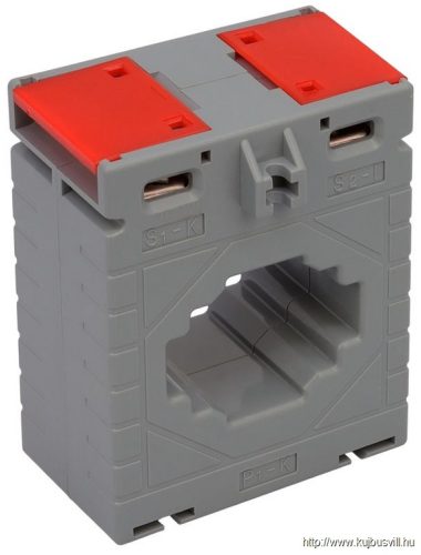 AV40200SH Sínre fűzhető áramváltó, 40-as sínre, Po:0,5 200A/5A, 5VA, Po:0,5