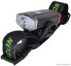 BLCR2W LED biciklilámpa, első-hátsó világítással 2W, 5000K, 3,7 V / 800 mAh, 150lm, IP54, 2/5h