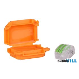   TRACON BOXW1 Vízálló műanyag doboz, narancssárga 41x28x19mm, IPX8