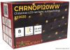 CHRNOP120WW Karácsonyi fényháló, kültéri/beltéri X22030