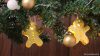 CHRSTGMGM10WW LED karácsonyi lánc, mézeskalács, fém, elemes X22061
