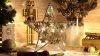 CHRSTGS14GWW LED karácsonyi csillag, arany,fém, elemes X22038