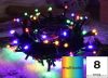 CHRSTOP100RGB Karácsonyi programozható fényfüzér, színes, kültéri/beltéri