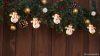 CHRSTSMPW10WW LED karácsonyi lánc, hóember,elemes X22071
