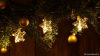 CHRSTSTA10WW LED karácsonyi lánc, csillag,fém, elemes X22059