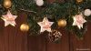 CHRSTSTPW10WW LED karácsonyi lánc, csillag,feliratos, fehér, elemes X22054