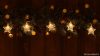 CHRSTSTWM10WW LED karácsonyi lánc, csillag,fehér, elemes X22053