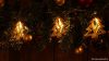 CHRSTTRW10WW LED karácsonyi lánc, fenyő, szarvas, fa, elemes