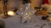 CHRSTWDS6WW LED karácsonyi csillag, fa, elemes