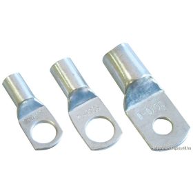   TRACON CL6-8 Szigeteletlen szemes csősaru, ónozott elektrolitréz 6mm2, M8, (d1=3,8mm, d2=8,4mm)