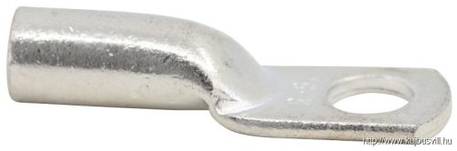 CLH16-6 Szigeteletlen szemes csősaru,ónozott elektrolitréz 16mm2, M6, (d1=6.8mm, d2=6.4mm)