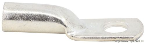 CLH25-10 Szigeteletlen szemes csősaru,ónozott elektrolitréz 25mm2, M10, (d1=7.8mm, d2=10.5mm)