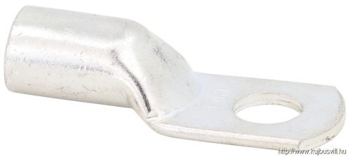 CLH95-10 Szigeteletlen szemes csősaru,ónozott elektrolitréz 95mm2, M10, (d1=15.2mm, d2=10.5mm)