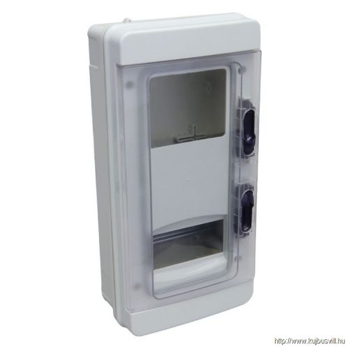 CMB1 1F Fogyasztásmérő szekrény, almérőhöz 1×5mod+100×80, H×W×D=350×170×100mm, IP65, IK10