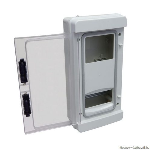 TRACON CMB1 1F Fogyasztásmérő szekrény, almérőhöz 1×5mod+100×80, H×W×D=350×170×100mm, IP65, IK10