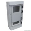 CMB3 3F Fogyasztásmérő szekrény, almérőhöz 1×6mod+115×94, H×W×D=460×240×132mm, IP65, IK10