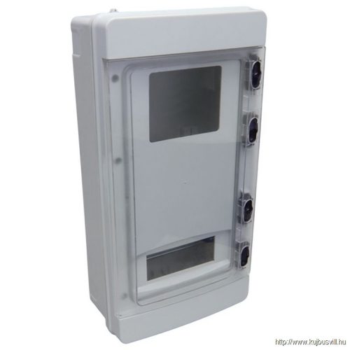 CMB3 3F Fogyasztásmérő szekrény, almérőhöz 1×6mod+115×94, H×W×D=460×240×132mm, IP65, IK10