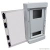 CMB3 3F Fogyasztásmérő szekrény, almérőhöz 1×6mod+115×94, H×W×D=460×240×132mm, IP65, IK10