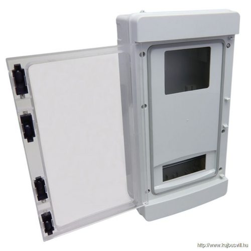 TRACON CMB3 3F Fogyasztásmérő szekrény, almérőhöz 1×6mod+115×94, H×W×D=460×240×132mm, IP65, IK10