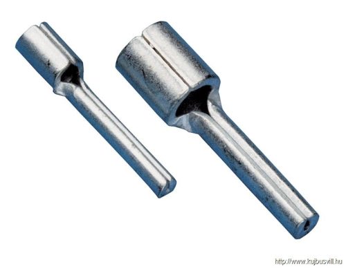 CS4 Szigeteletlen csapos saru, ónozott elektrolitréz 6mm2, (d1=3,4mm, L=20mm)