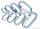 CSKARA3,5 Karabiner, csavaros, acél d=3,5mm, 420N
