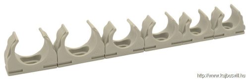 TRACON CSS-20 Csőrögzítő, sorolható klipsz D=20mm, PP