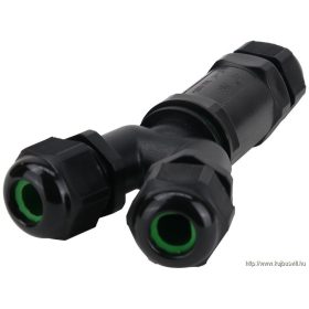   TRACON CST4-Y Tömítőszelencés kábeltoldó, Y-elágazó 0.5-4 mm2, IP68, PC+PA6.6, 5P, 450VAC, 24A