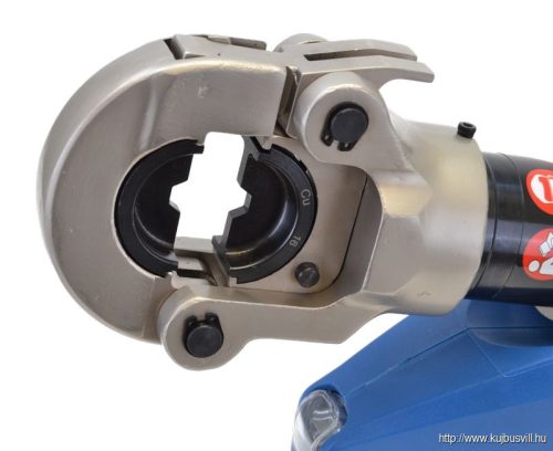 TRACON DK60E Elektro-hidraulikus présszerszám 11 bélyeggel, hordtáskában 16-300mm2, 4900g, 60kN, 350°, 2× Li-ion, 18V, 4000mAh