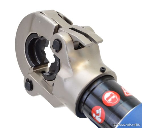 TRACON DK60E Elektro-hidraulikus présszerszám 11 bélyeggel, hordtáskában 16-300mm2, 4900g, 60kN, 350°, 2× Li-ion, 18V, 4000mAh