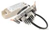 DLCOBA10W Beépíthető álmennyezeti LED lámpatest, forgatható 200-240VAC, 10 W, 800 lm, 4000 K, IP40, EEI=G