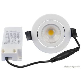   TRACON DLCOBD13W Kör alakú LED mélysugárzó, forgatható 230 V, 50Hz, 13W, 4000K, 1210lm, 60°, IP65, EEI=F