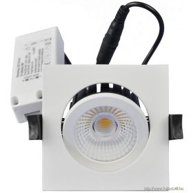   TRACON DLNCOBD13W Négyzet alakú LED mélysugárzó,forgatható 230 V, 50Hz, 13W, 4000K, 1210lm, 60°, IP65, EEI=F