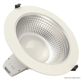   TRACON DLTRIO25W LED mélysugárzó változtathatószínhőmérséklettel 230VAC,25W,2280/2650/2450lm,3000/4000/5700K,90°,IP54, EEI=F