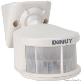   TRACON DMSENR03 Vezeték nélküli mozgásérzékelő, elemes 180°, 3 - 100 lx