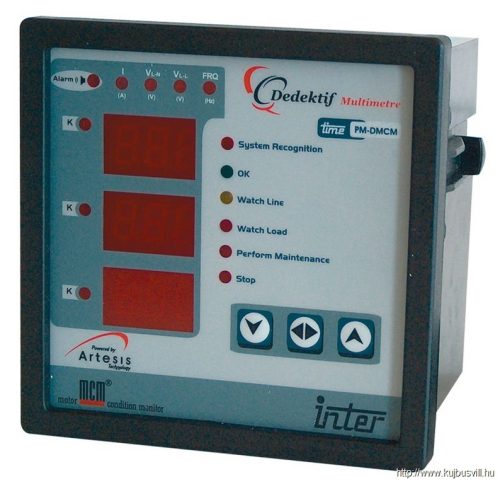 DTT-5 Állapotfigyelő digitális multiméter 96×96mm