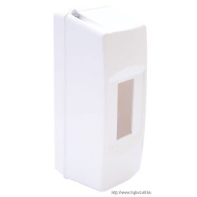   TRACON EDFK-2/1ANP Falon kívüli elosztódoboz, ajtó nélkül, zárópecsételhető 1×2 modul, IP40, (H×W×D=140×50×60mm)