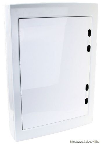 EDFKSN-18/3 Falon kívüli elosztódoboz, fehér-sík ajtóval, NPE nélkül 3×18 (54) modul, IP40, (H×W×D=670×464×120mm)