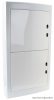 EDFKSN-18/4 Falon kívüli elosztódoboz, fehér-sík ajtóval, NPE nélkül 4×18 (72) modul, IP40, (H×W×D=872×464×120mm)