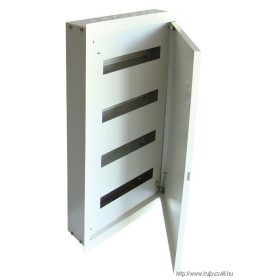   TRACON EDSF-16/2 Fém elosztódoboz süllyesztett, maszkos, fehér 2×16 mod, H×W×D=476×464×115mm, IP42, RAL1013