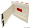 EDSSN-12/1 Süllyesztett elosztódoboz, fehér-sík ajtóval, NPE nélkül 1×12 (12) modul, IP40, (H×W×D=240×305×80mm)