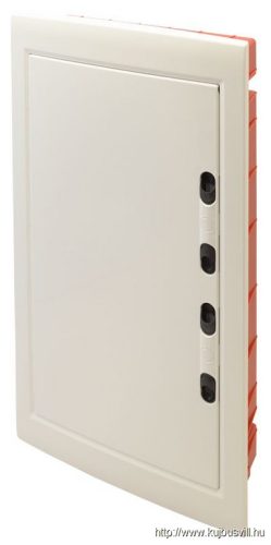 EDSSN-12/3 Süllyesztett elosztódoboz, fehér-sík ajtóval, NPE nélkül 3×12 (36) modul, IP40, (H×W×D=545×305×85mm)