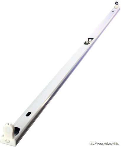 ELV118 Nyitott lámpatest T8 LED világító csövekhez 230 VAC, max. 18 W, 1200 mm, G13