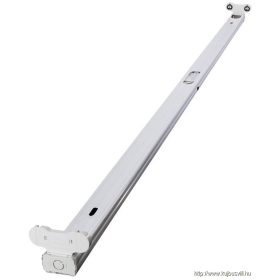   TRACON ELV218 Nyitott lámpatest T8 LED világító csövekhez 230 VAC, max. 2×18 W, 1200 mm, 2×G13