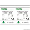 ESPD1+2-50-2P T1+T2 AC típusú túlfeszültséglevezető, egybeépített Uc:385V; Iimp:50kA; In:50kA; Imax:160kA; Up:2,5kV; 2P